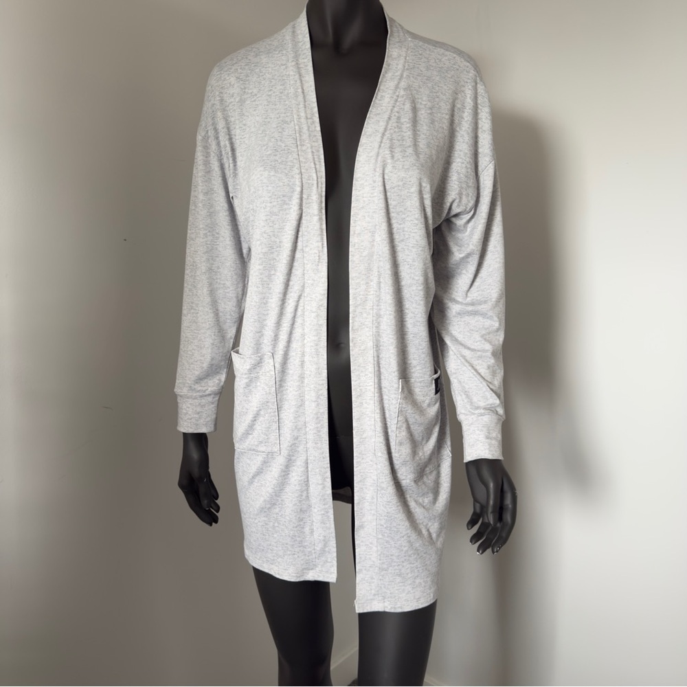 165. Juicy Couture Gray Long Sleeve Lounge Cardigan - Size M